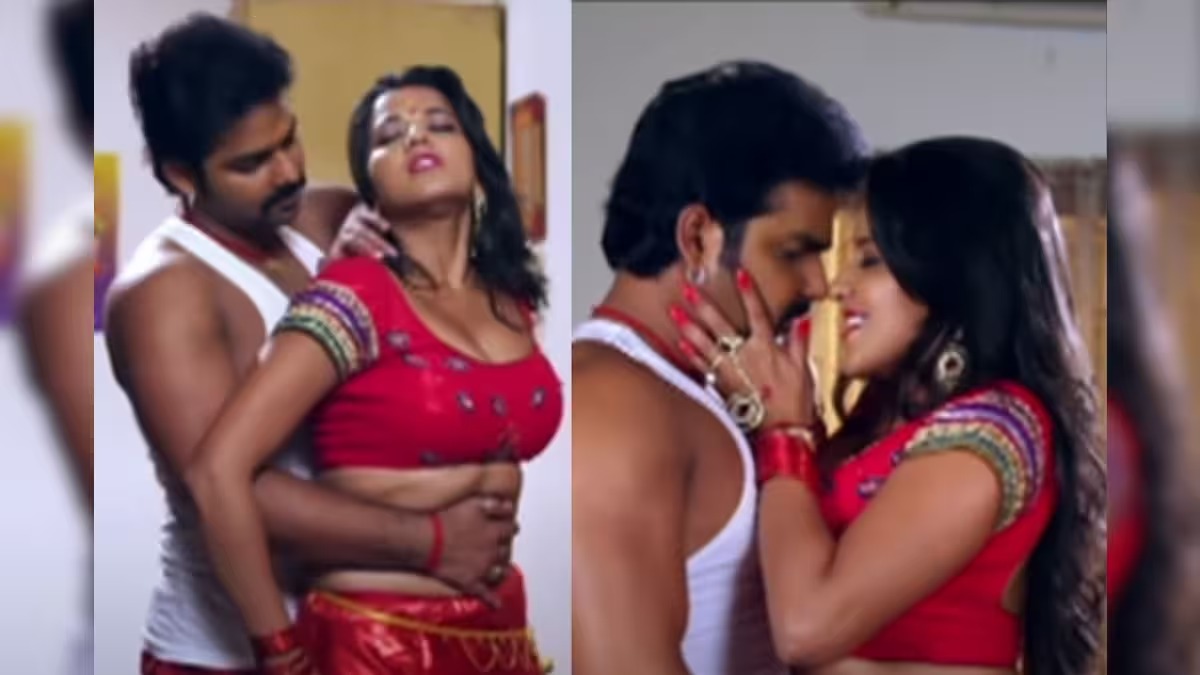 Pawan Singh Monalisha Romantic Video