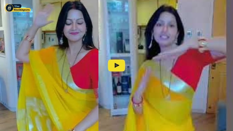 Bhabhi Dance Video Viral : जबरदस्त भाभी का धमाकेदार डांस हुआ वायरल, गुलाबी शरारा पर दिखाया अपना टैलेंट, यूजर्स बोले वन्स मोर