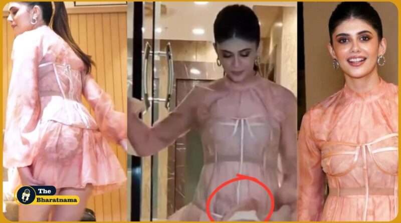 Sanjana Sanghi Oops moments Video