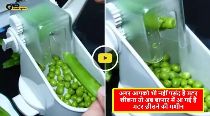 Pea Peeling Machine