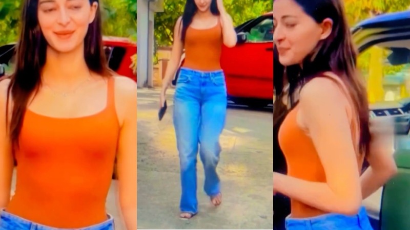 Ananya Pandey's OOPS movement