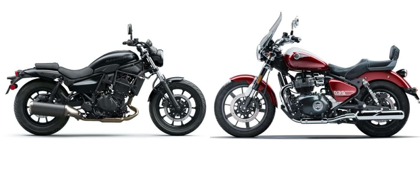 Kawasaki Eliminator 450 vs royal enfield