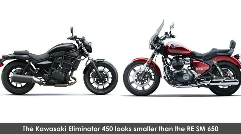 Kawasaki Eliminator 450 vs royal enfield