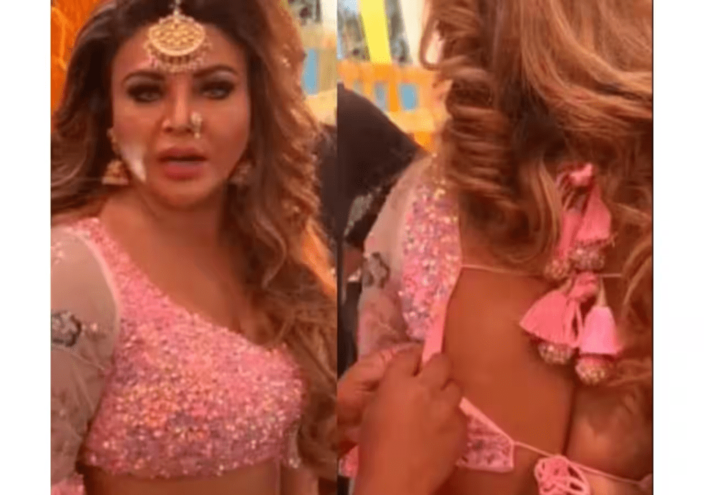 Rakhi Sawant's oops moment