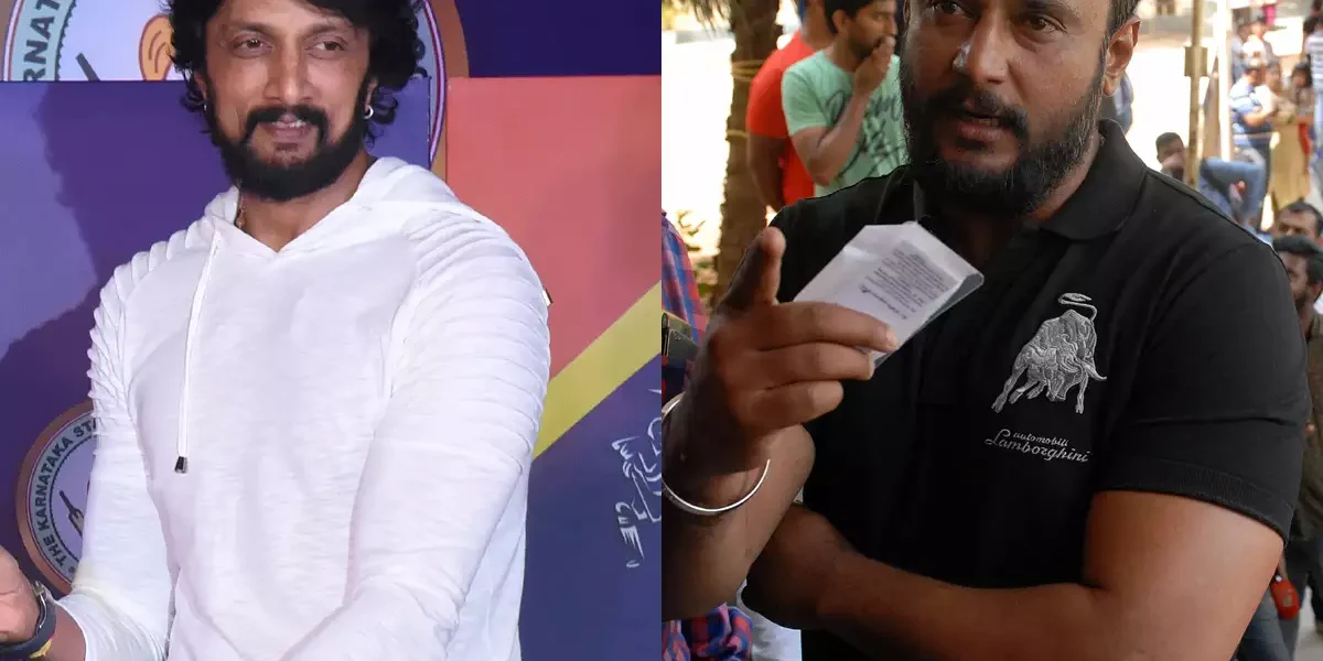 kichcha sudeep on Darshan Thoogudeepa case