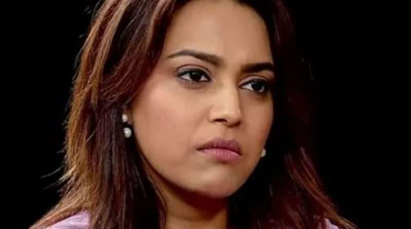 husband angry on Swara Bashkar statement