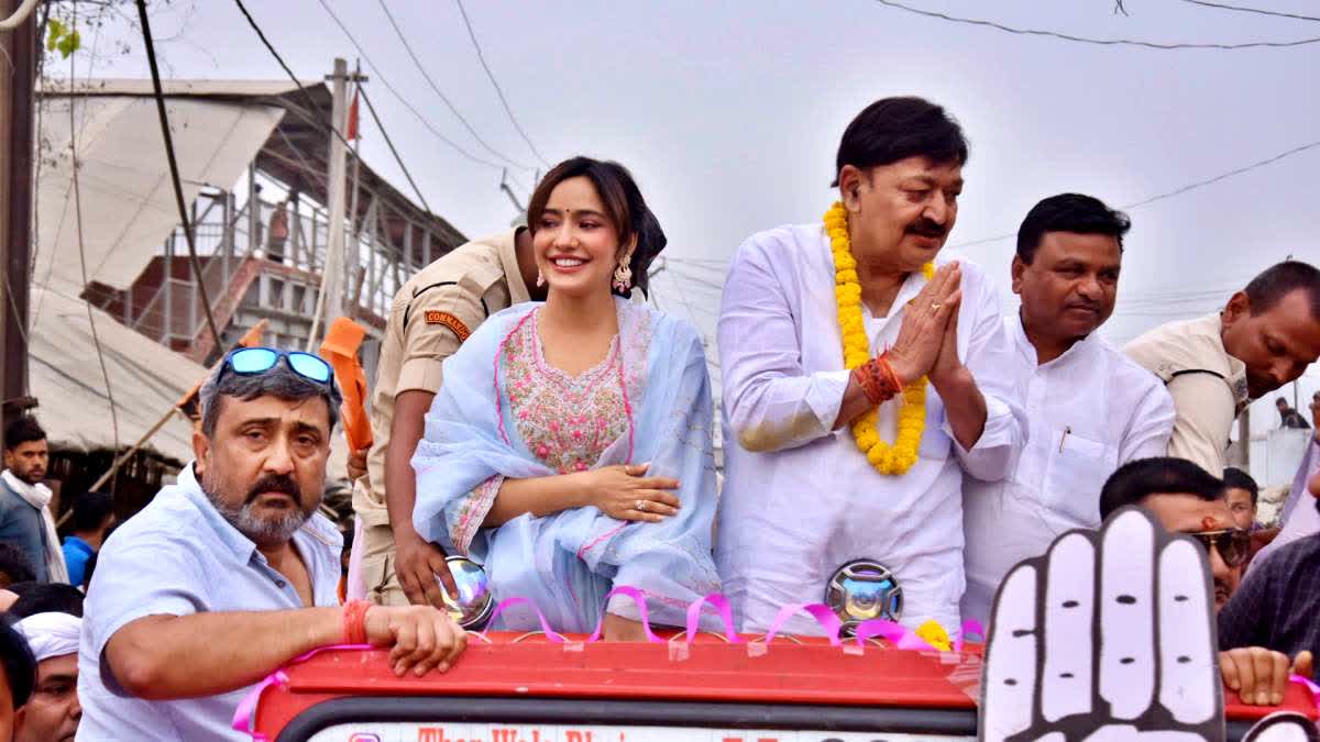 neha sharma father election result