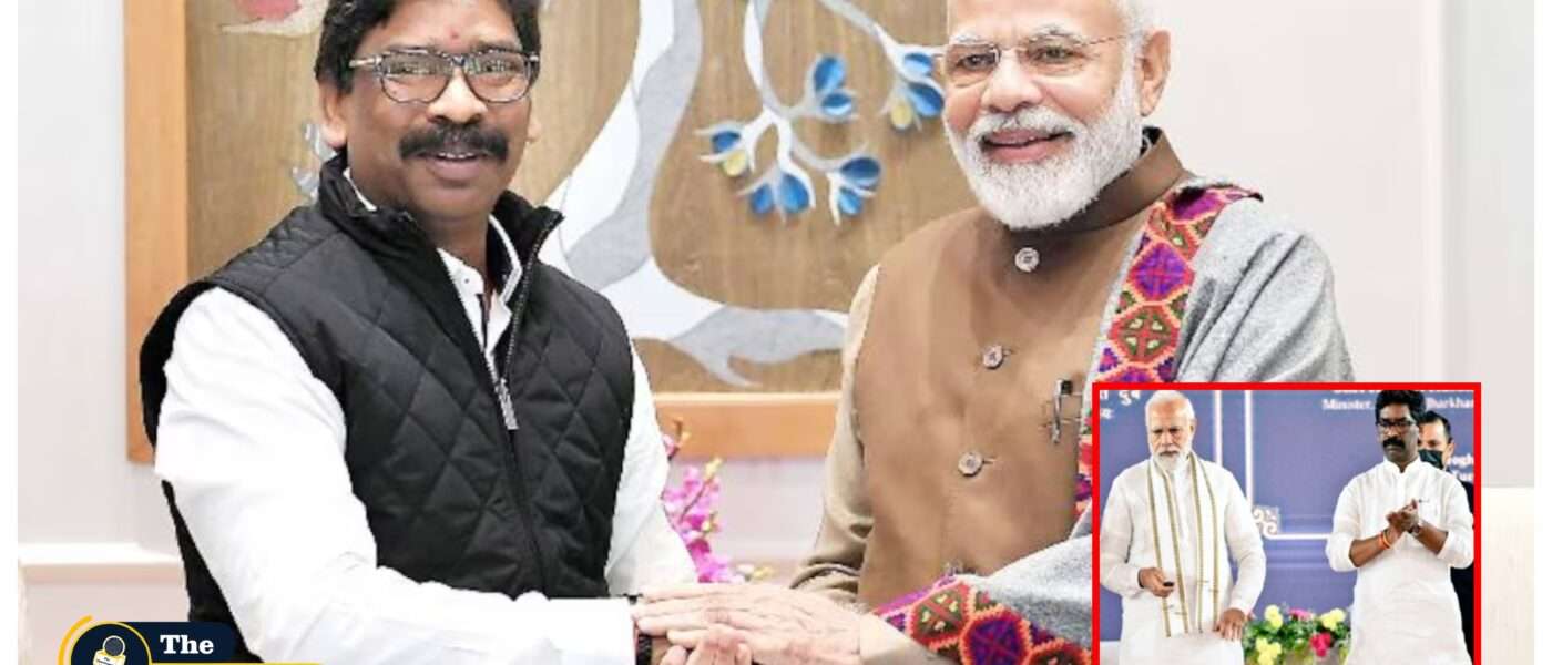 Hemant Soren & PM Modi Meeting