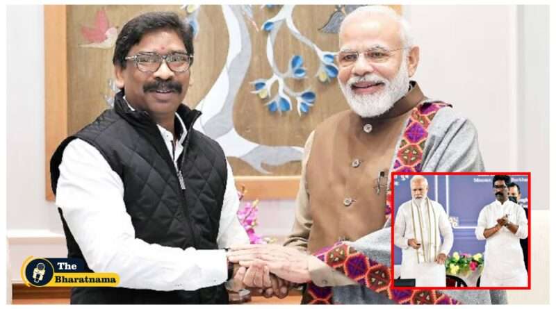 Hemant Soren & PM Modi Meeting