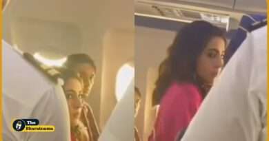 Sara Ali Khan angry in flight