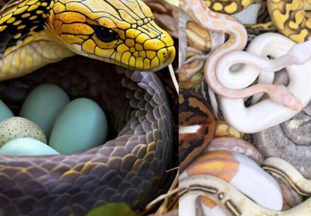 world that makes a nest for its eggs