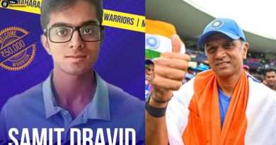 Samit Dravid India Team Selection