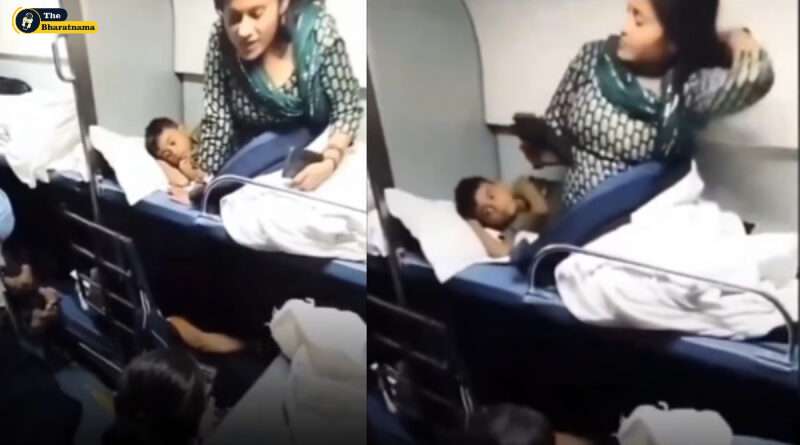 Woman Usurping Train Seat Is Viral