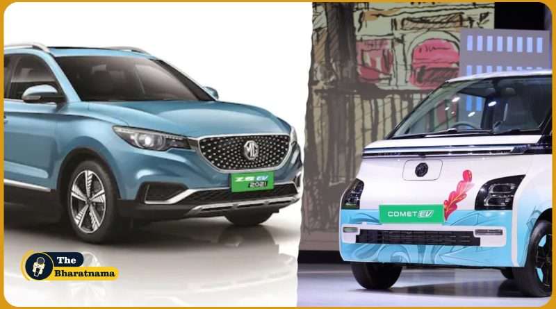 MG ZS EV and Comet EV