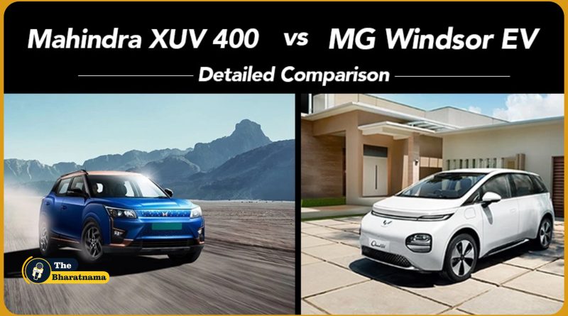 MG Windsor EV vs Mahindra XUV400 EV