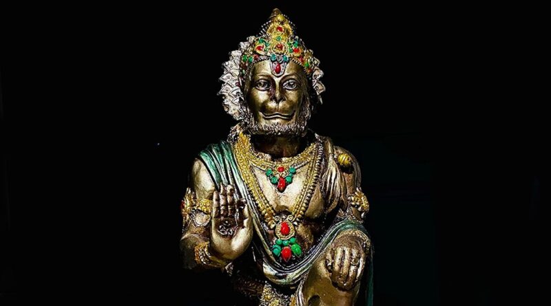Hanuman signs of blessings,