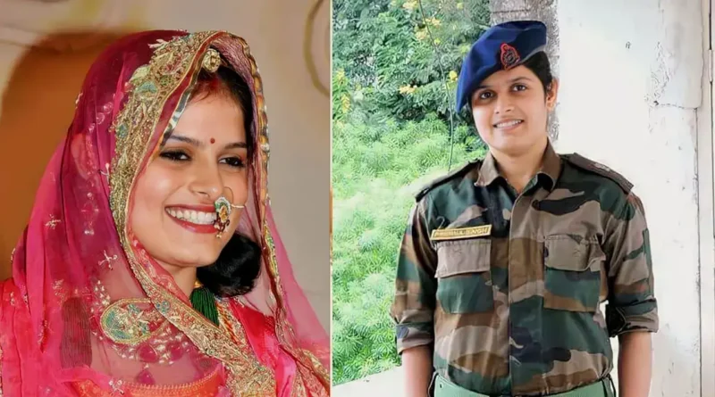 Daughter wears same uniform,
