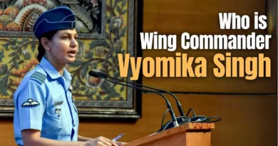 Wing Commander Vyomika Singh,