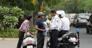 traffic police removed bike key
