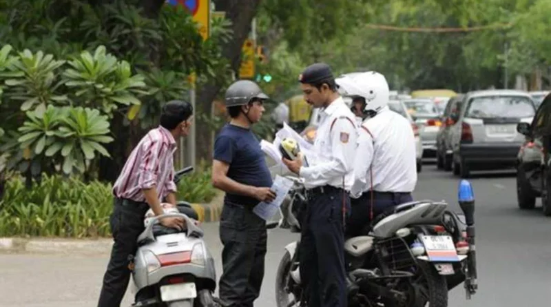 traffic police removed bike key