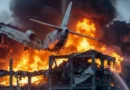 Ahmedabad plane crash fire